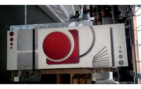 CANEVAS ABSTRAIT DEDICACE