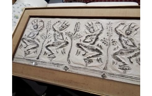 CADRE THÈME DANSE ETHNIQUE