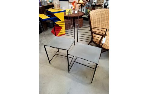 PAIRE DE CHAISES ITALIENNE CIDUE