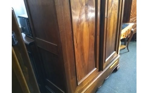 ARMOIRE 2 PORTES ANCIENNE CHENE NOYER