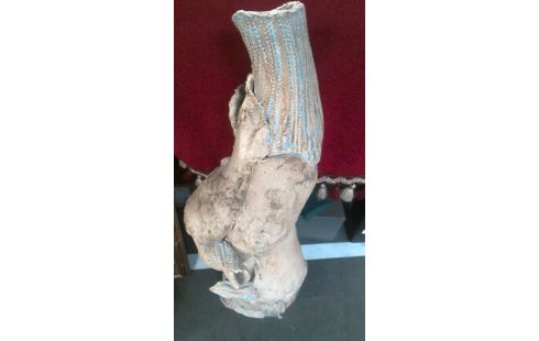 ESTATUA ABSTRACTO TERRA COTTA