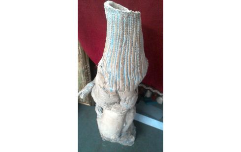 ESTATUA ABSTRACTO TERRA COTTA