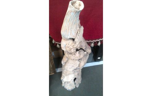 ESTATUA ABSTRACTO TERRA COTTA