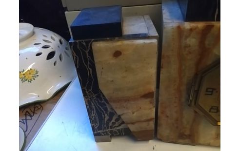 GARNITURE DE CHEMINEE 1 COLONNE RECOLLEE FONCTIONELLE