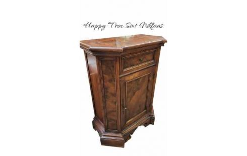 CAISSON LOUPE D'ORME 1 PORTE / 1 TIROIR