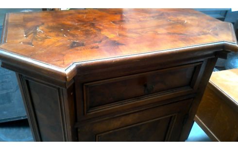 CAISSON LOUPE D'ORME 1 PORTE / 1 TIROIR