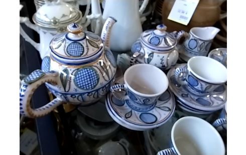 SERVICE A CAFE Ancien Quimper