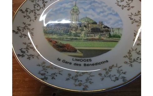 ASSIETTE DECO LIMOGES