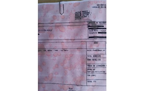 LUMINAIRE MODERNE LED 55 CM