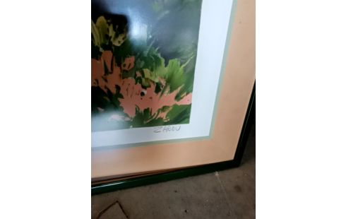 LITHOGRAPHIE SIGNÉE ZAROUN