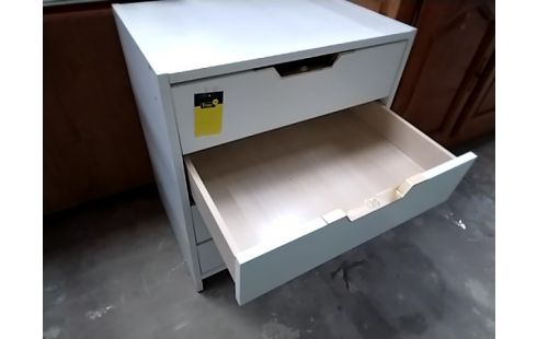COMMODE OU ÉLÉMENT 4 TIROIRS BLANCHE