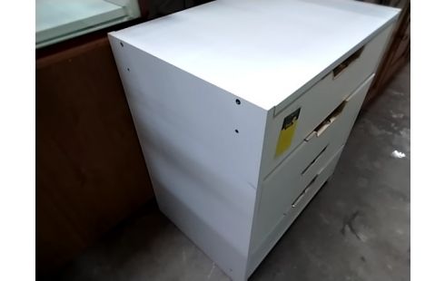 COMMODE OU ÉLÉMENT 4 TIROIRS BLANCHE