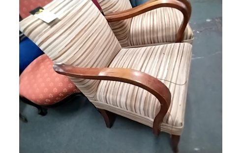 BRIDGE TISSU RAYE ACCOUDOIRS BOIS