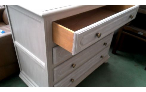 CHIFONIER 4 CAJONES GRIS