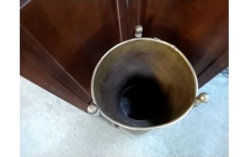 PORTE PARAPLUIE Cuivre style sablier