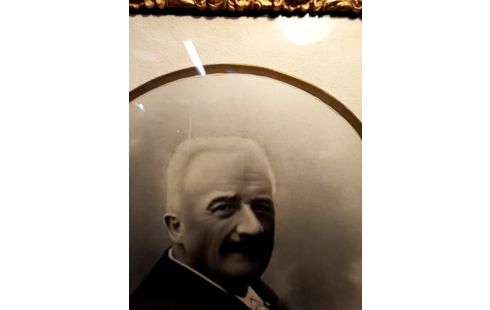 PORTRAIT ENCADRÉ FIN XIX ÈME