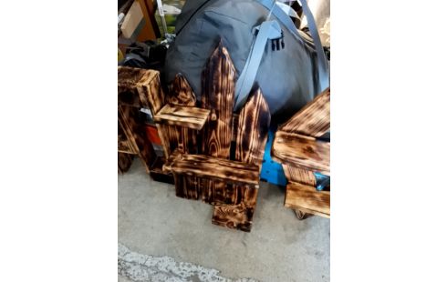 DECORATION BOIS BRÛLÉ