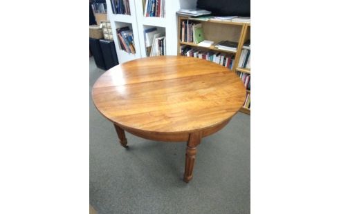 TABLE DEMI LUNE NOYER