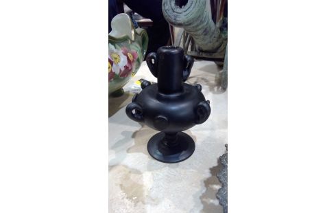 FLORERO PARA UNA SOLA FLOR NEGRO