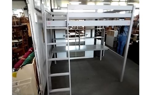 LIT MEZZANINE 140X190 AVEC BUREAU