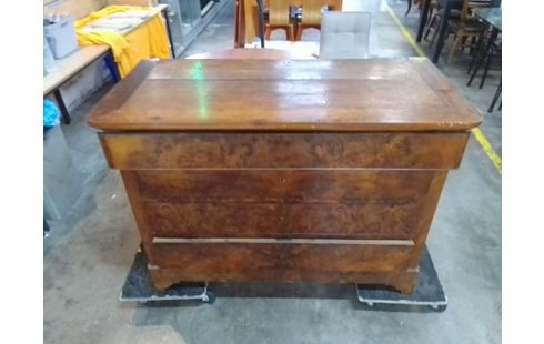 COMMODE 3 TIROIRS BOIS MASSIF EN L'ETAT