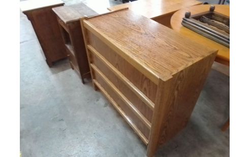 COMMODE 3 TIROIRS BOIS