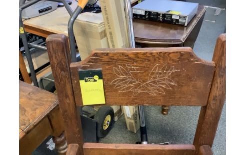 FAUTEUIL Rustique paillee