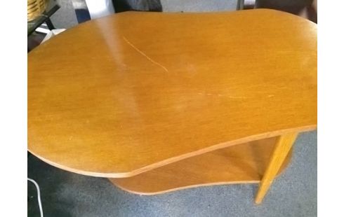 TABLE BASSE BOIS VINTAGE 1 RAYURE