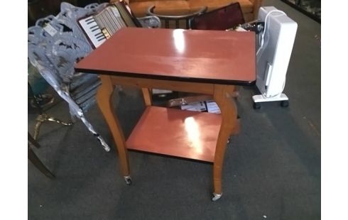 DESSERTE A ROULETTES VINTAGE