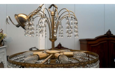 LÁMPARA DE TECHO LATÓN