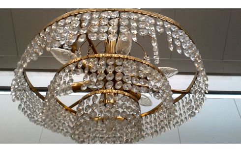 LÁMPARA DE TECHO LATÓN