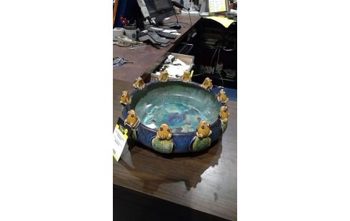 PLAT GRENOUILLES EN CÉRAMIQUE