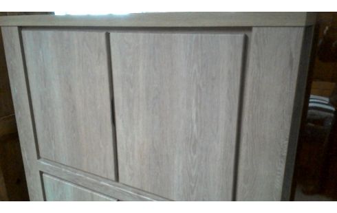 MUEBLE BAJO. 4 PUERTAS, , MADERA LOOK