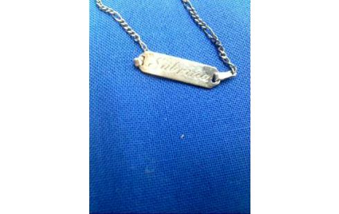 SILBERARMBAND 925 MIT GRAVUR <SABRINA>