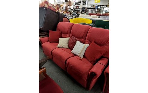 CANAPE RELAX ÉLECTRIQUE ROUGE
