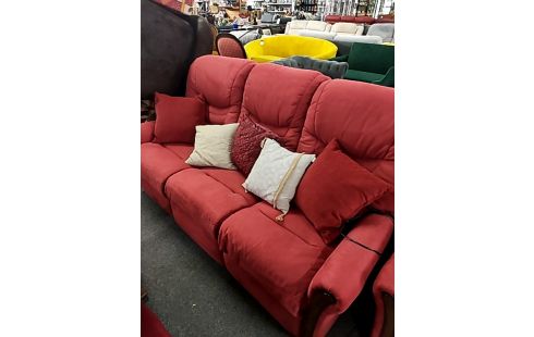 CANAPE RELAX ÉLECTRIQUE ROUGE