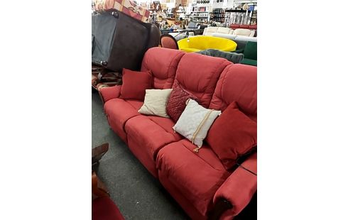 CANAPE RELAX ÉLECTRIQUE ROUGE