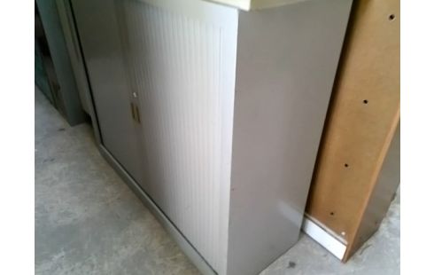 MEUBLE BAS METALLIQUE (SANS CLEF)