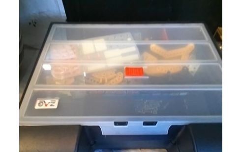 MECCANO PELLETEUSE AVEC CAISSE