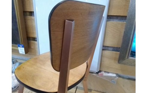 CHAISE PIEDS BOIS CUIVRE