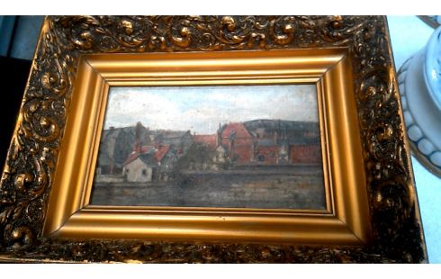 GEMÃLDE ALT KLEINER, , RAHMEN 1 VERGOLDET