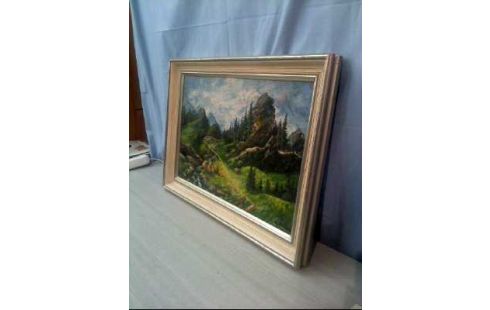 ÖLGEMÄLDE I.R. SIGNIERT <LANDSCHAFT>