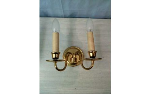 WANDLAMPE 2ER-SET GOLDF. 4-LEUCHTEN