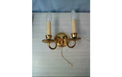 WANDLAMPE 2ER-SET GOLDF. 4-LEUCHTEN