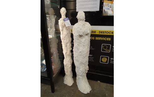 SCULPTURE PLATRE H110CM