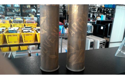 PAIRE D'OBUS GRAVES 1914_1918