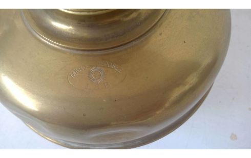 OLIELAMP L&B BELGIUM  MESSING EN BLAKER