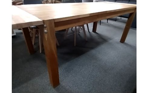 TABLE Moderne chêne avec 2 Allonges