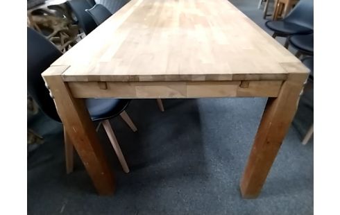 TABLE Moderne chêne avec 2 Allonges