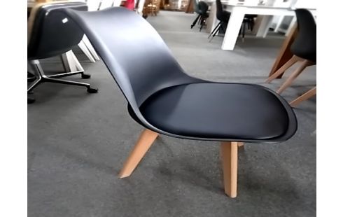 CHAISE PVC noire